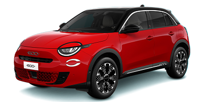 Fiat 600e - Passion Red / Cinema Black