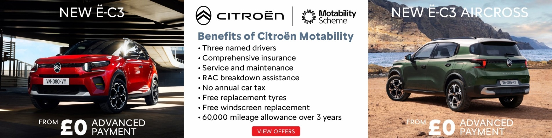Q3 Citroen Motability