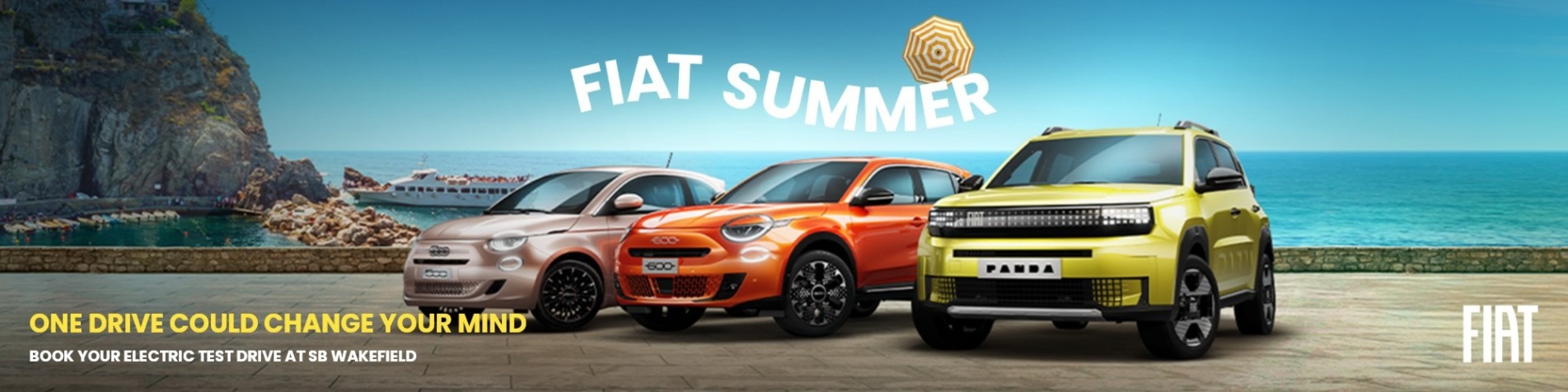 Fiat Electric Summer Banners