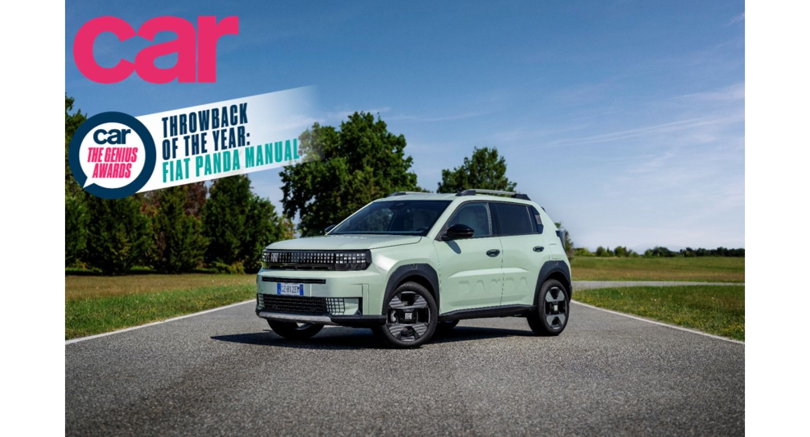 Fiat Grande Panda wins ‘Throwback of the Year’ at The CAR Genius Awards