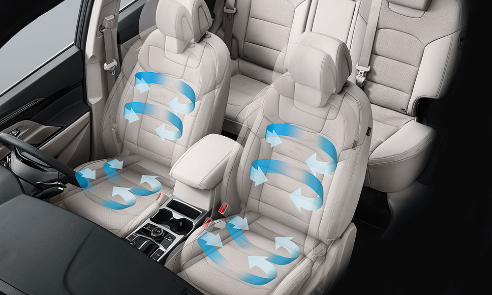 KGM Korando - Ventilated Seats